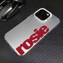 Case Prata Minimalista ROSIE para iPhone
