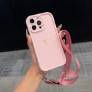 Case Coração com Alça para iPhone