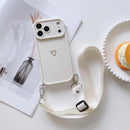 Case Coração com Alça para iPhone