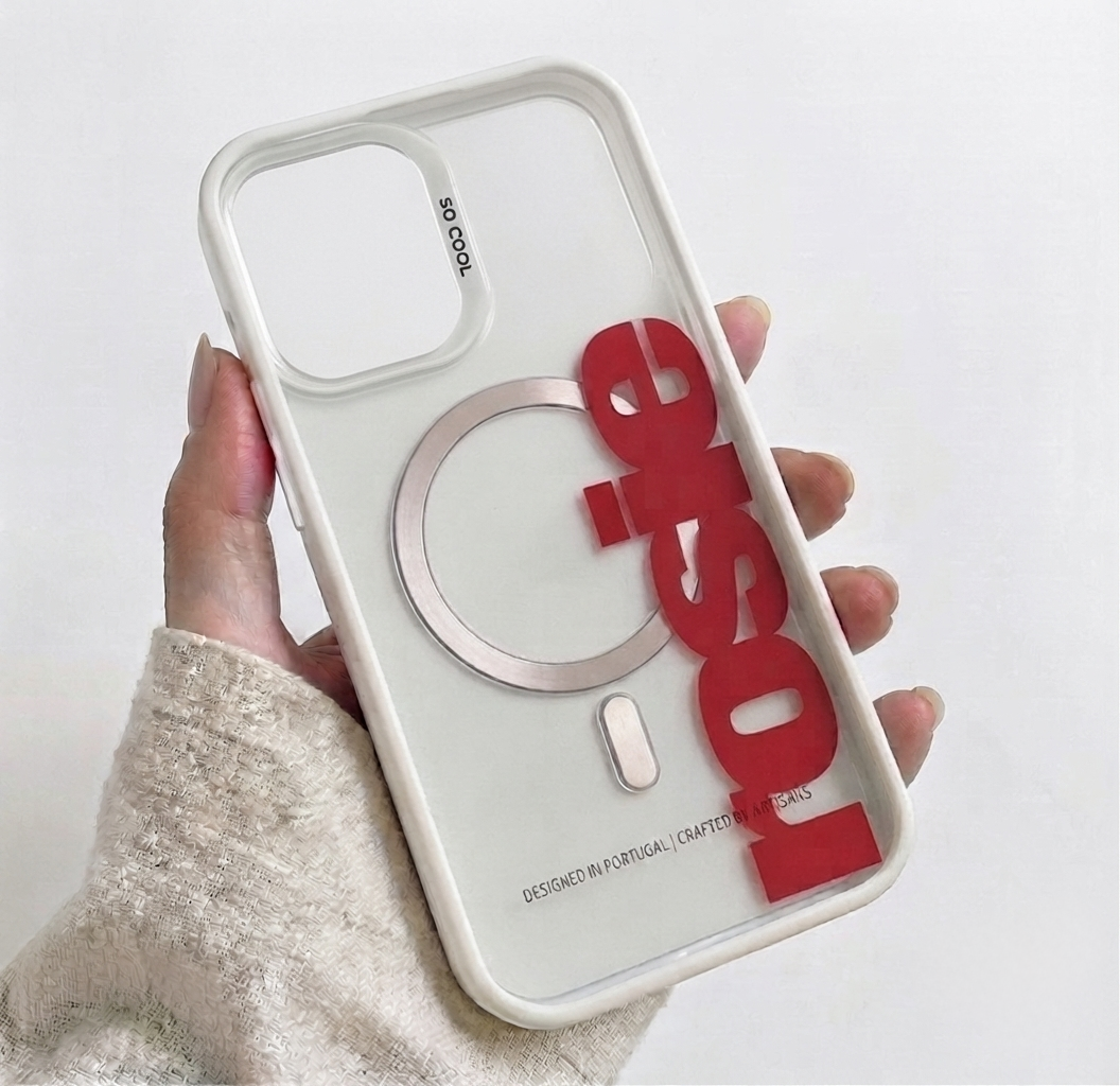 Case Prata Minimalista ROSIE para iPhone