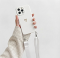 Case Coração com Alça para iPhone