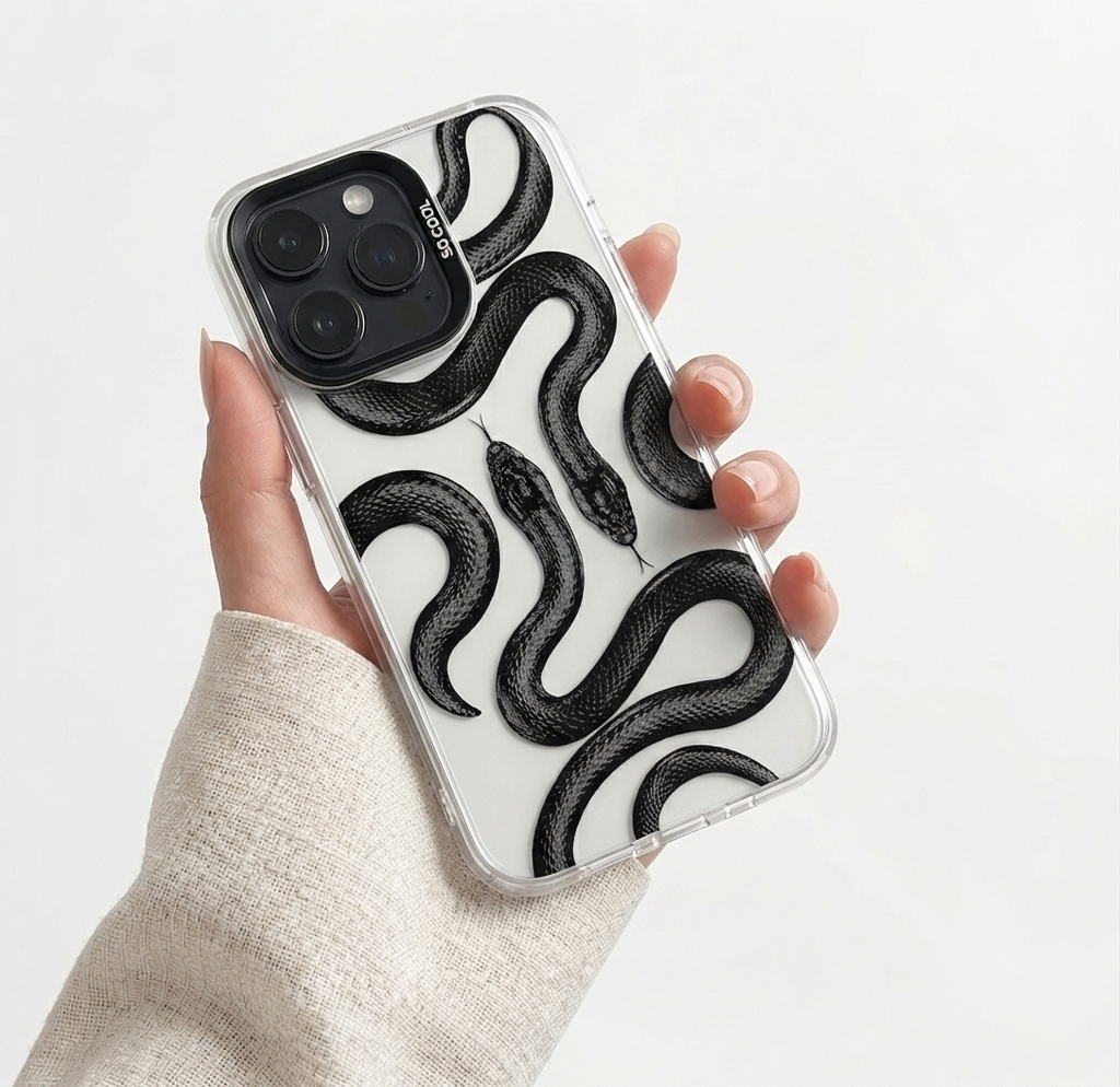 Case iPhone Estampa Cobra