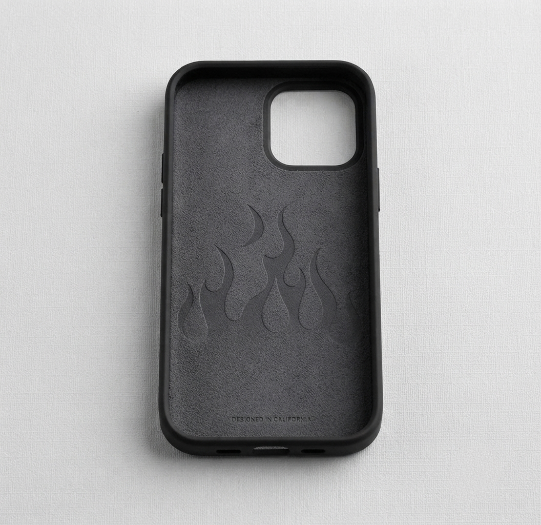 Case IPhone fire black
