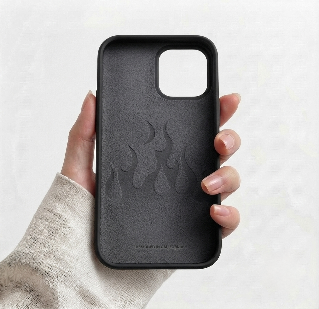 Case IPhone fire black